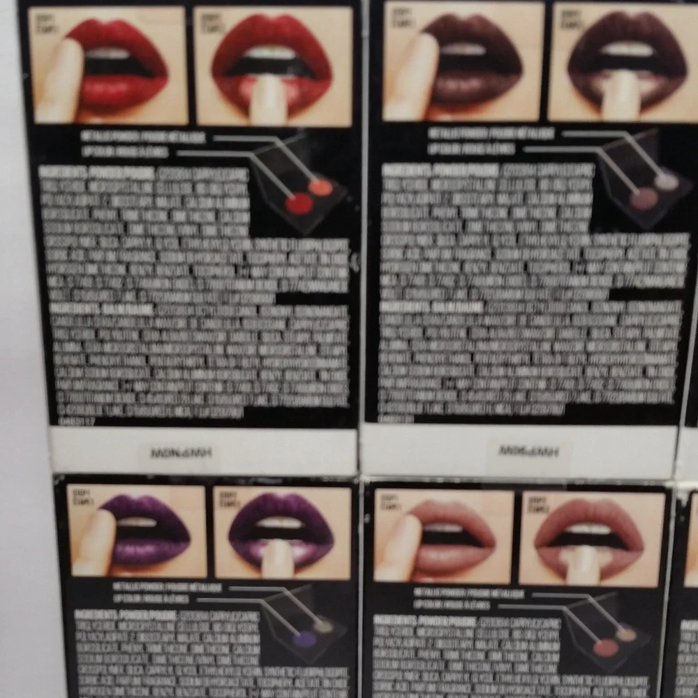 Maybelline Python Metallic Lip Kit Complete Set 8 - Picture 6 of 9